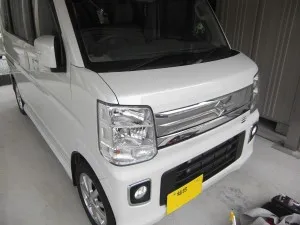 出張ガラスリペア　スズキ　エブリィ