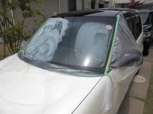 超耐久撥水フロントガラスコーティング