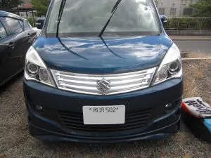 ガラスリペア出張で参ります。　スズキ　ソリオ