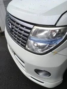 日産　エルグランド　ドア　デントリペア