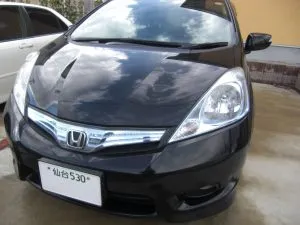 端の部分は特に・・・ホンダ　シャトルHV