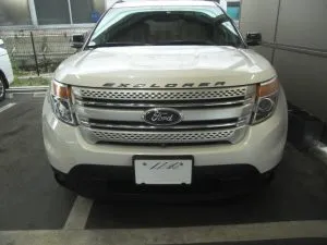 小さいけど、目障りなヘコミ　フォード　エクスプローラー　