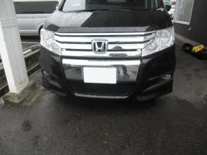 ドアの凹みが一番多いです。　ホンダステップWGN