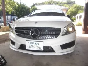 二発食らっちゃいました～　メルセデスベンツ　A class