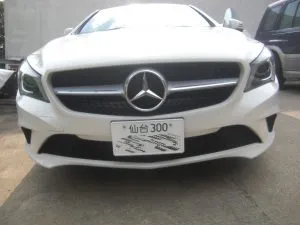 三度目の飛石しですが・・・メルセデスベンツCLA